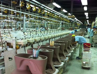 18 Nam Nữ sản xuất thiết bị vệ sinh