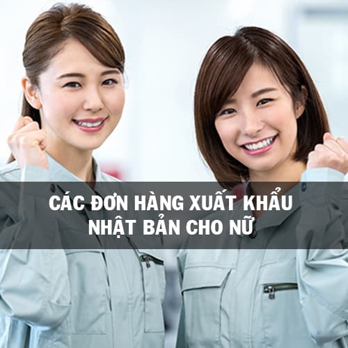 Các đơn hàng xuất khẩu Nhật Bản cho nữ - Cơ hội trong tầm tay